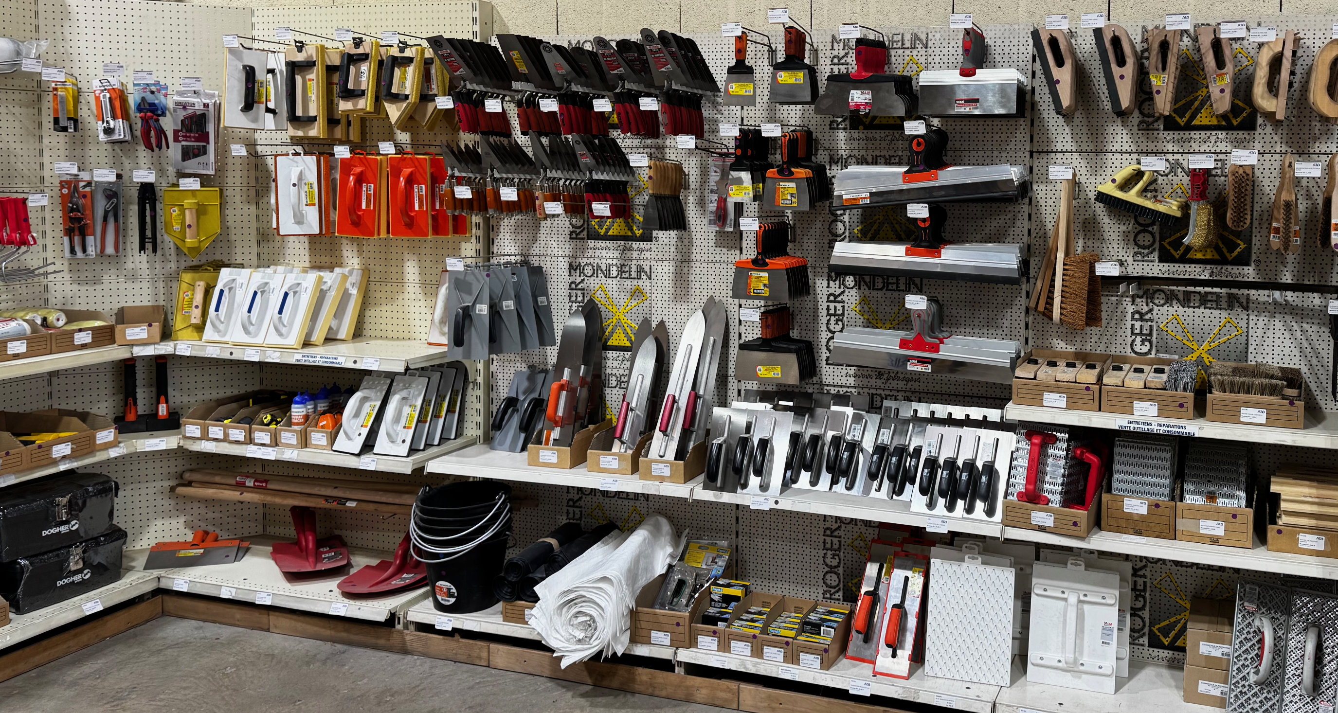 Atelier de réparation de machines BTP ATB